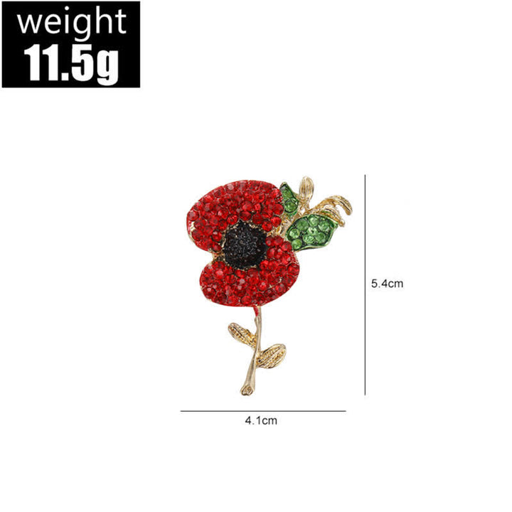 Broche de amapola y cártamo de Women's Alive