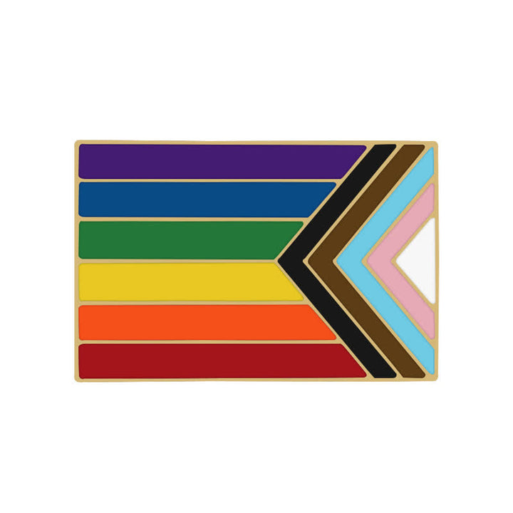Broche con la bandera del arcoíris que muestra tu orgullo, 3 piezas