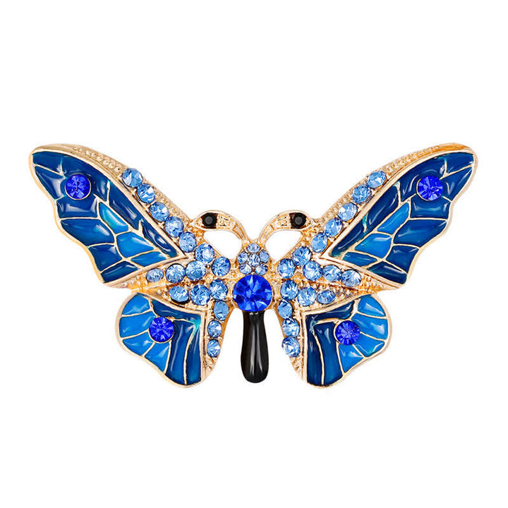 Broche elegante de mariposa de cuento de hadas para mujer