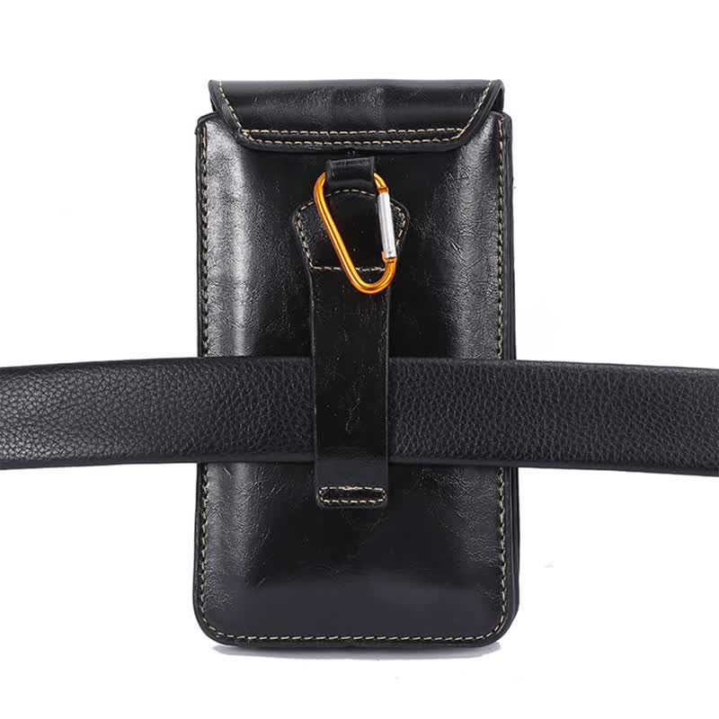 Funda para teléfono con clip para cinturón para colgar en posición vertical