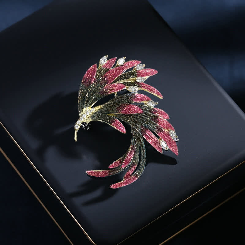 Broche de color degradado Phoenix Palace para mujer