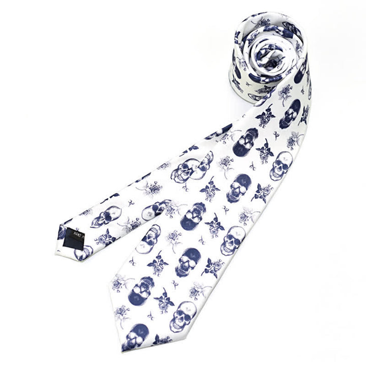 Corbata estampada divertida y creativa para hombre. 