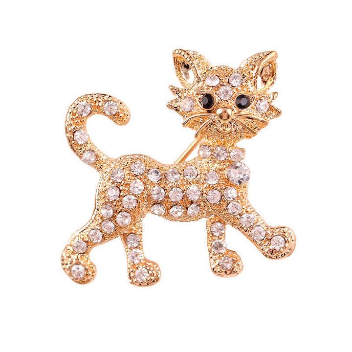 Broche de gato lindo para mujer