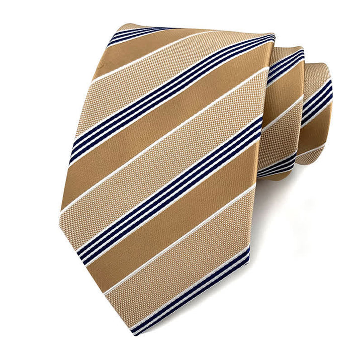 Corbata de oficina tradicional de rayas de Repp para hombre