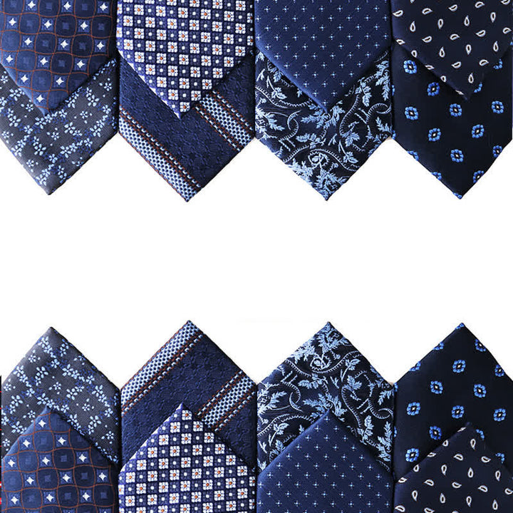 Corbata de hombre de la serie Dynamic Shade of Blue